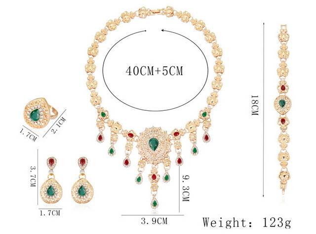 4 Piece jewelry sets 2022-5-18-017